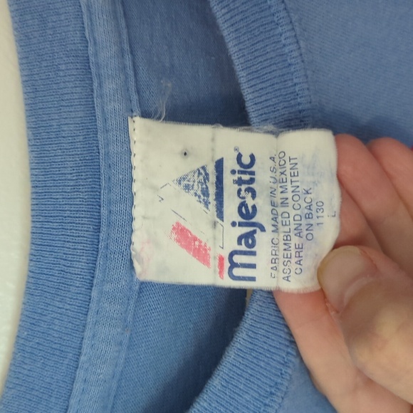 Majestic Vintage Blue Jays shirt - Picture 3 of 3